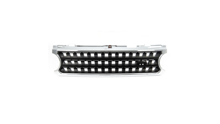 Gril glanzend zwart met chrome passend voor Range Rover III L322 facelift model 2006 - 2010 