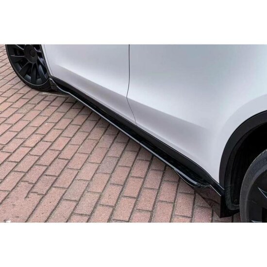 Glanzend zwarte bodykit aanzet passend voor Tesla Model 3 model 2017 - 2023.