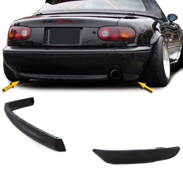 Diffuser aanzets R style passend voor Mazda MX5 NA model 1989 - 1998