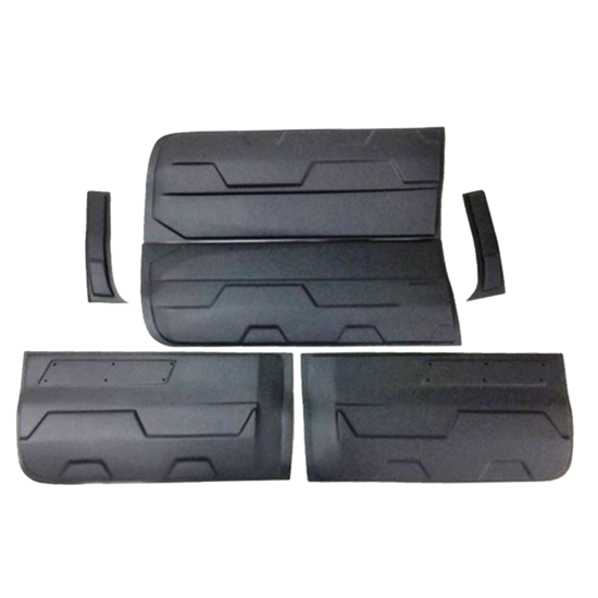 One Way zijpanelen passend voor Ford Ranger T6, T7 en T8 model 2012 - 2022