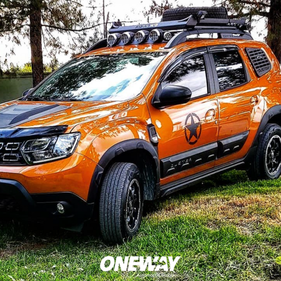 One Way Body kit passend voor Dacia Duster serie 2 off road met park assist vanaf 2018 -