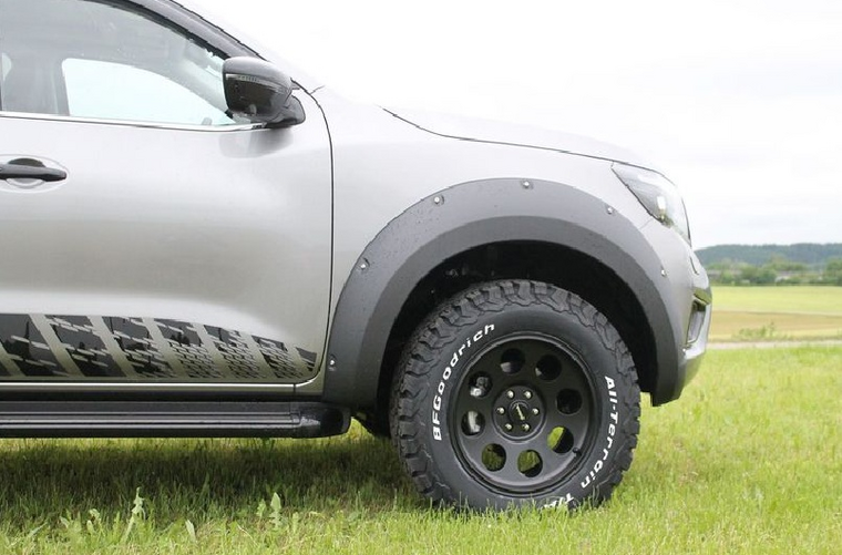 OneWay fender flares passend voor Nissan Navara NP300 D23 model 2014 - 2017