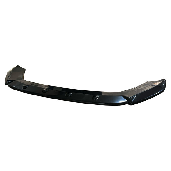 OneWay front spoiler glanzend zwart passend voor Seat Leon 5F model 2012 - 2016 met FR voorbumper versie 1