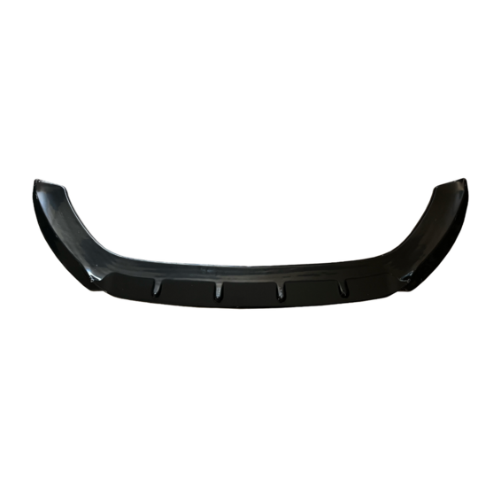 OneWay front spoiler glanzend zwart passend voor Seat Leon 5F model 2012 - 2016 met FR voorbumper versie 2