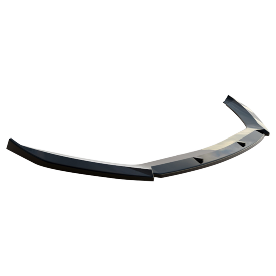 OneWay front spoiler glanzend zwart passend voor Seat Leon Cupra 5F facelift model 2017 - 2019 