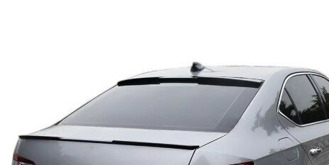 Glanzend zwarte dakspoiler passend voor Skoda Superb III sedan model 2015 - 2024