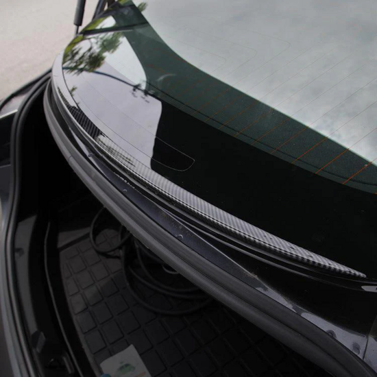 Carbon look spoiler passend voor Tesla Model 3 model 2017 - 2022