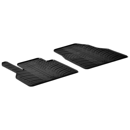 Gledring Rubbermatten passend voor Renault Kangoo 2008-2021 (TK profiel 2-delig)