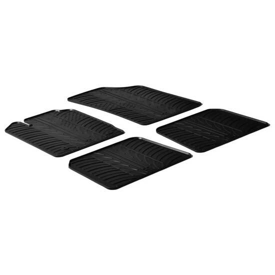Gledring Rubbermatten passend voor Renault Clio II 1998-2005 