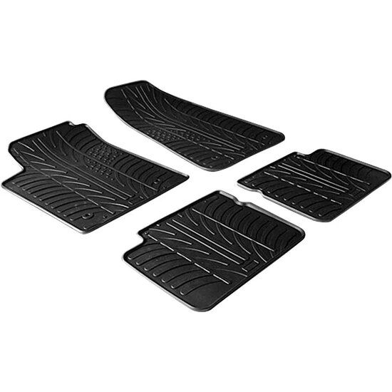 Gledring Rubbermatten passend voor Fiat Bravo 2007- (T profiel 4-delig)