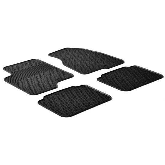 Gledring Rubbermatten passend voor Chevrolet Captiva / Opel Antara 2006- (G profiel 4-delig + montageclips)