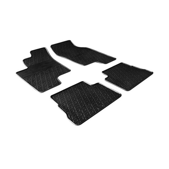  Gledring Rubbermatten passend voor Hyundai Getz 2002- (G profiel 4-delig)