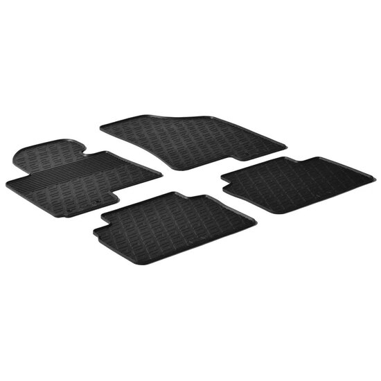 Gledring Rubbermatten passend voor Hyundai ix35 (G profiel 4-delig + montageclips)