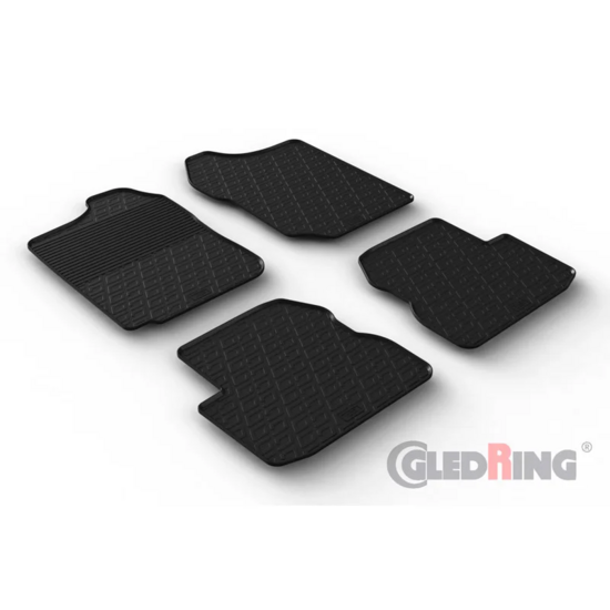 Gledring Rubbermatten passend voor Suzuki Jimny (FJ) 1998-2018 (T profiel 4-delig)