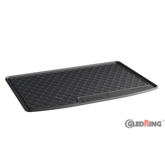 Gledring Rubbasol (Rubber) Kofferbakmat passend voor Nissan Juke II 2019- (hoge variable laadvloer)