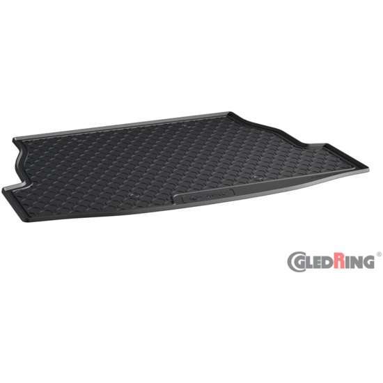 Gledring Rubbasol (Rubber) Kofferbakmat passend voor Toyota RAV4 V 2019- excl. PHEV  (Hoge variabele laadvloer &amp; incl. reservewiel)