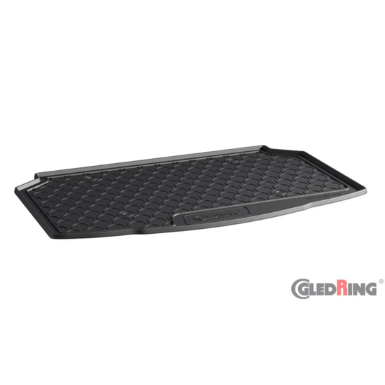 Gledring Rubbasol (Rubber) Kofferbakmat passend voor Toyota Yaris IV (XP21) 5-deurs 2020- (Lage laadvloer)