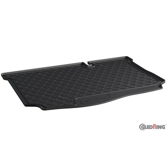  Gledring Rubbasol (Rubber) Kofferbakmat passend voor Ford Fi&euml;sta VIII 5-deurs 2017- (Lage laadvloer)