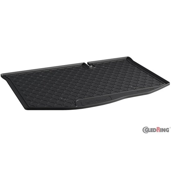 Gledring Rubbasol (Rubber) Kofferbakmat passend voor Ford Fi&euml;sta VII 5-deurs 2008-2017 (Lage laadvloer)