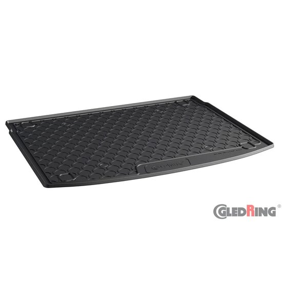  Gledring Rubbasol (Rubber) Kofferbakmat passend voor Kia XCee&#039;d 2019- (Hoge variabele laadvloer)