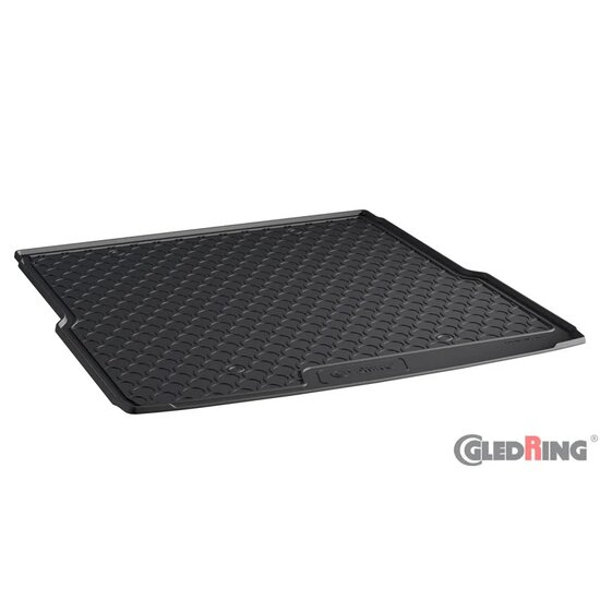  Gledring Rubbasol (Rubber) Kofferbakmat passend voor Skoda SuperB IV (NZ5) Kombi 2024- (hoge variable laadvloer)
