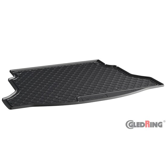 Gledring Rubbasol (Rubber) Kofferbakmat passend voor Honda Civic X HB 5-deurs 2017-2022 (Lage laadvloer)