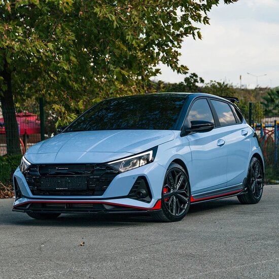 Oneway Complete bodykit passend voor Hyundai I20 N MK3 2020- - Glanzend zwart