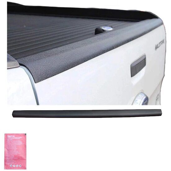 Oneway Achterklepafdeklijst passend voor Ford Ranger T6/T7/T8 2012-2022 - Matzwart