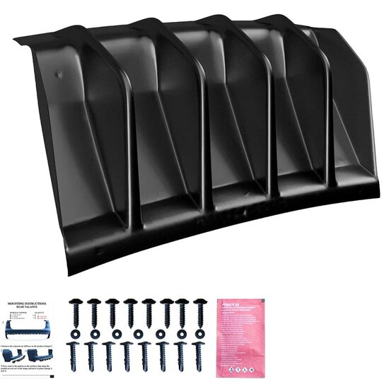 Oneway Achterbumperskirt (Diffuser) passend voor Cupra Formentor 2020-2024 excl. VZ/VZ5 - Glanzend zwart