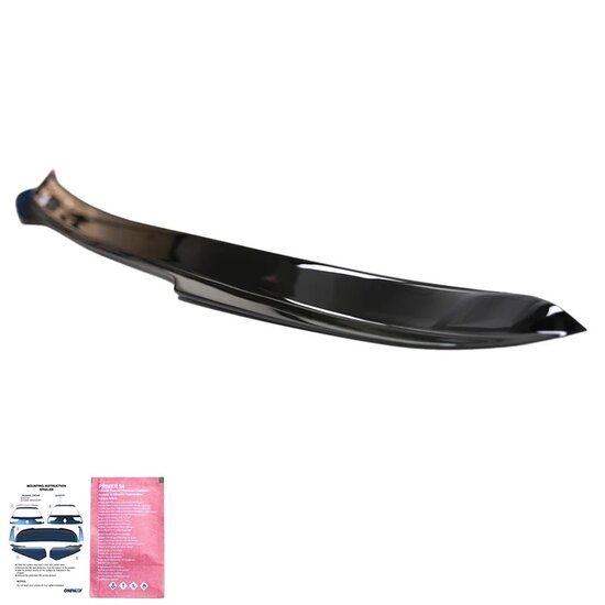 Oneway Dakspoiler (Cap) passend voor Seat Ateca FR 2016- &amp; Cupra Ateca 2018- - Glanzend zwart