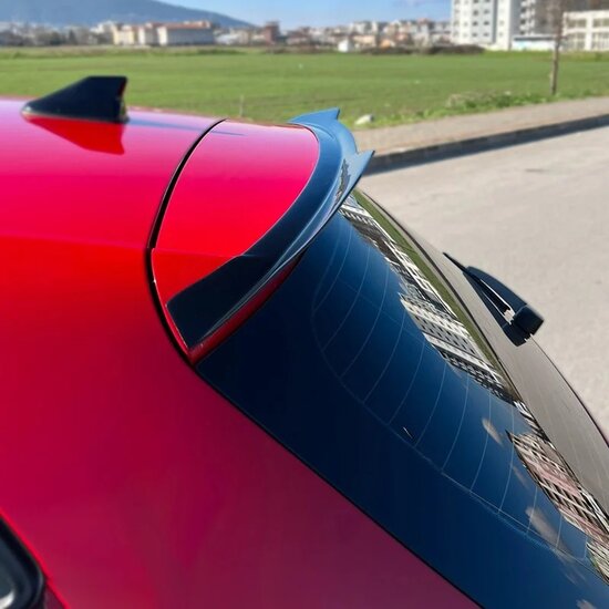  Oneway Dakspoiler (Cap) passend voor Seat Ibiza (6F) 2017- incl. FR - Glanzend zwart