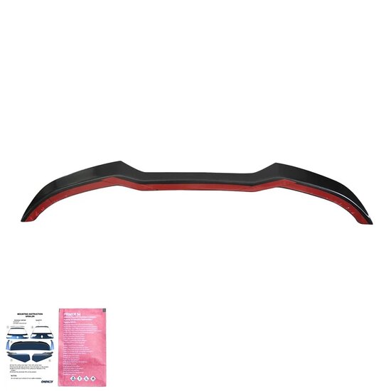  Oneway Dakspoiler (Cap) passend voor Ford Puma ST/ST-Line 2019-2024 - Glanzend zwart