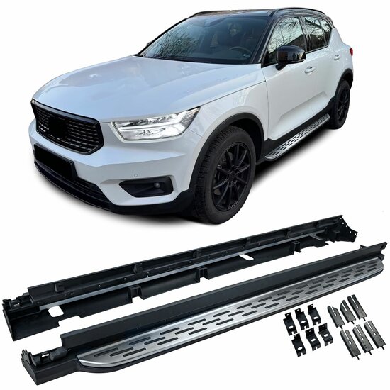 Treeplanken passend voor Volvo XC 40 model vanaf 2017
