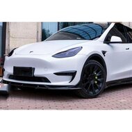 Glanzend zwarte bodykit aanzet passend voor Tesla Model 3 model 2017 - 2023.