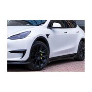 Glanzend zwarte bodykit aanzet passend voor Tesla Model 3 model 2017 - 2023.