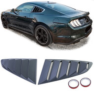 Louver set passend voor Ford Mustang 6 coupe model 2014 - 2022 