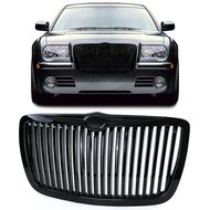 Glanzend zwarte RR look gril passend voor Chrysler 300C model 2004 - 2011