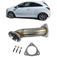 Downpipe passend voor Opel Corsa D 1.6i en Opel Astra H 1.6i