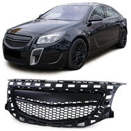 Zwarte gril zonder embleem passend voor Opel Insignia A model 2008 - 2013 OPC optiek