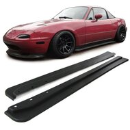 Sideskirts R style passend voor Mazda MX5 NA model 1989 - 1998