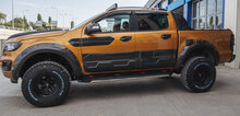 One Way zijpanelen passend voor Ford Ranger T6, T7 en T8 model 2012 - 2022