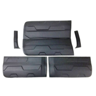 One Way zijpanelen passend voor Ford Ranger T6, T7 en T8 model 2012 - 2022