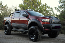 OneWay fender flares passend voor Ford Ranger T6, T7 en T8 model 2012 - 2022 geschroefd