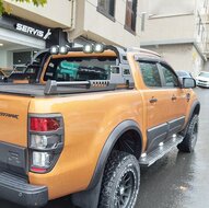 OneWay fender flares passend voor Ford Ranger T6 en T7 model 2012 - 2019 taped dunne versie