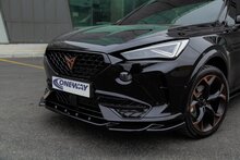 OneWay front spoiler glanzend zwart passend voor Cupra Formentor model 2020 - 2024