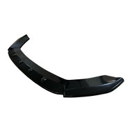 OneWay front spoiler glanzend zwart passend voor Seat Leon 5F model 2012 - 2016 met FR voorbumper versie 1