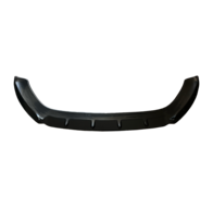 OneWay front spoiler glanzend zwart passend voor Seat Leon 5F model 2012 - 2016 met FR voorbumper versie 2