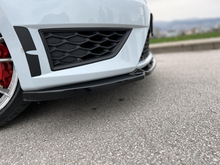 OneWay front spoiler glanzend zwart passend voor Seat Leon 5F model 2012 - 2016 met FR voorbumper versie 2