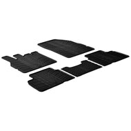 Gledring Rubbermatten passend voor Renault Scenic III 2009-2016 (T profiel 5-delig)