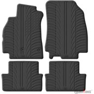 Gledring Rubbermatten passend voor Renault Megane III Grandtour 2008-2015 (T profiel 4-delig + montageclips)